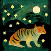 Tiger by moonlight