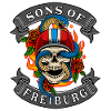 Freiburg Biker Gift zonen van Freiburg