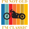 Moto classique design rétro