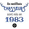 Anniversaire chasseur 1983