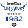 Anniversaire chasseur 1982