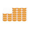 Hot Dog American Flag Patriotic