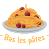 bas les pâtes