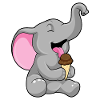 Elefant Waffeleis