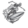 Skeleton Surfer