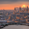 England London sunrise Westminster