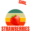 Retro Strawberry Girl