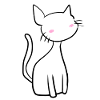 cat symbol cute cartoon pet