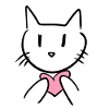 Cœur d’amour d’animal de chat