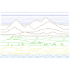 different landscapes