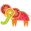 vegetarian elephant