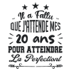 20 ans / perfection