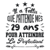 29 ans / perfection