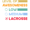 Niveau d’awesomeness Low Medium Lacrosse