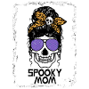 Spooky Mom - Messy Bun