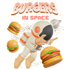 Hamburger lustiger Spruch Burger-Hamburger
