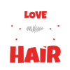 L’amour est dans les cheveux