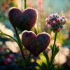 Herz Love Abstract Collection 4