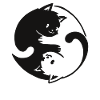 Yin Yang Cat Design