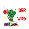 Hurra der Lauch wird 16