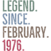 Legend Since February 1976