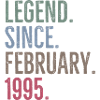 Legend Since February 1995