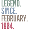 Legend Since February 1984