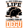 Degu Propriétaire Arbuste Rat Degu