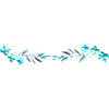 fleurs bleues caresser fleurs