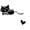 sleep well cat tired