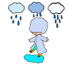 It's raining
