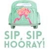Sip Sip Hurra Ægteskab Design til brudgom