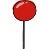 Stecknadel Markierung