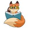 Fox Nerd Book Glasses