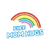 Free Mom Hugs Rainbow