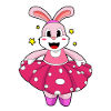 Bunny Ballerina Ballet Dance