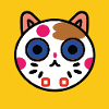 flat cat