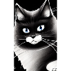 Chat souriant