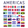 Drapeaux de pays Amérique Drapeaux nationaux d’Amérique