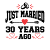 Gift for 30 år siden 30-års bryllupsdag