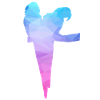 Parrot Couple Polygon