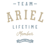 Spersonalizowane imię i nazwisko członka zespołu Ariel Lifetime