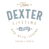 Team Dexter Lifetime Member Personalized Name