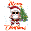 K-Pop Idol jultomten Söt Santa K Pop jul