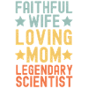 Wife Mother Scientist Retro