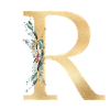 Monogramme R personnalisable