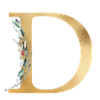 Monogramme D personnalisable
