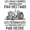 Tracteur Acier: Travail Par Hectare