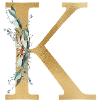 Personalisierbar Monogramm AK