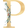 Monogramme P personnalisable